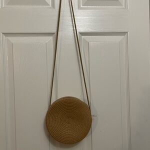 Straw bag